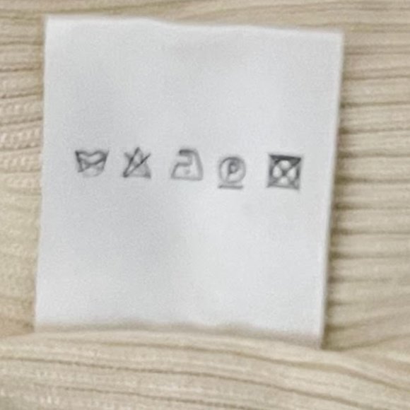 Akris Cream Ribbed 1/2 Sleeve Square Neck Lightweight Sweater - Picture 7 of 7